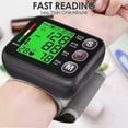 thumbnail image 4 of Highly Accurate Wrist Blood Pressure Monitor, Digital Rechargeable with Backlit LCD Display for Clear Readings Anytime, Adjustable Wrist Cuff, 4 of 5