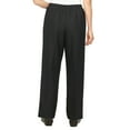 thumbnail image 2 of Alfred Dunner Womens Petite Solid Medium Pant, 2 of 3
