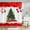 As shown, variant on Seyotauo Christmas Shower Curtain Merry Xmas Tree Shower Curtains Sets Winter Farmhouse Holiday Polyester Waterproof Fabric Washable Decorative Bathroom Curtain
