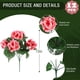 thumbnail image 3 of Flores artificiales de geranio Hananona para exteriores (12), 3 of 8