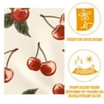 thumbnail image 2 of Cute Cherry Seamless Vintage Style Welcome Garden Flags, 12 x 18 Inch Double Sided Outdoor Yard Flags Waterproof For Home Outside Patio Lawn Porch, 2 of 6