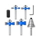 thumbnail image 1 of Brocas para enrutador LIUXGMXG 1/4 pulg con 6 rodamientos, 1 of 5