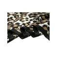 thumbnail image 4 of INSPIRE CHIC Women's Leopard Print Square Kerchief Head Scarf Neckerchief Brown, 4 of 6