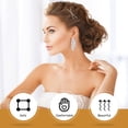 thumbnail image 2 of 5 Pcs Pinces à Cheveux en Strass Barrette Accessoires Cheveux en Strass Cadeau pour Femmes, 2 of 8