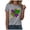 Grey, variant on HCNTES Mardi Gras Shirts for Women Fat Tuesday Tshirt Carnival Party New Orleans Parade Graphic Short Sleeve Outfit Tee Tops(Size:XXL)