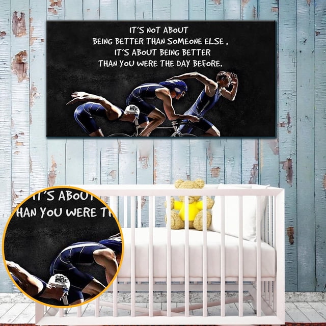 cpengpj Clearance Sports Poster Non-woven Decoration Mural Core Home Decoration Painting