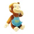 thumbnail image 2 of Curious George Plush Toy Cartoon Monkey Shape Doll Color:Common monkey Height:30cm, 2 of 5