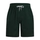 thumbnail image 4 of pstuiky Abreviatura para hombres, Pantalones cortos deportivos para hombre con cintura elástica, bolsillos y cordones para hacer ejercicio en casa Pantalones cortos cargo, 4 of 7