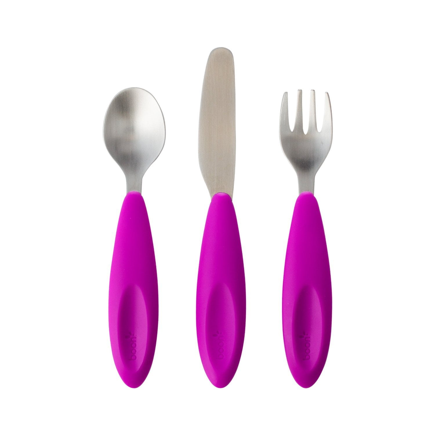 Boon Flatware Transitional Toddler Utensils MultiColored