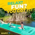 thumbnail image 7 of SOWKT Lily Pad Floating Mat for Lakes and Boating (18x6 Feet, Green/Yellow), 7 of 7