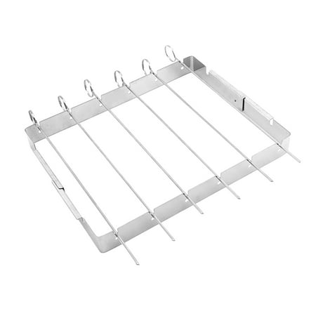 

HOMEMAXS Stainless Steel Simple Grill Outdoor Portable BBQ Grill Household Grill Barbecue Accessories for Pinic Camping