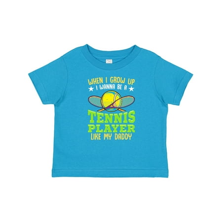 

Inktastic Future Tennis Player Like Daddy Boys or Girls Toddler T-Shirt