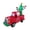 Santa Claus Inflatable, variant on Christmas Inflatable Decoration，Santa Claus on Truck with Christmas Tree and Penguins Yard Inflatable with LED Lights, Indoor Outdoor, 7 Ft