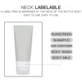 thumbnail image 3 of Set de botellas de viaje bouti1583, portátil, de silicona blanda, 80 ml x3, 60 ml, x3, 3 of 9