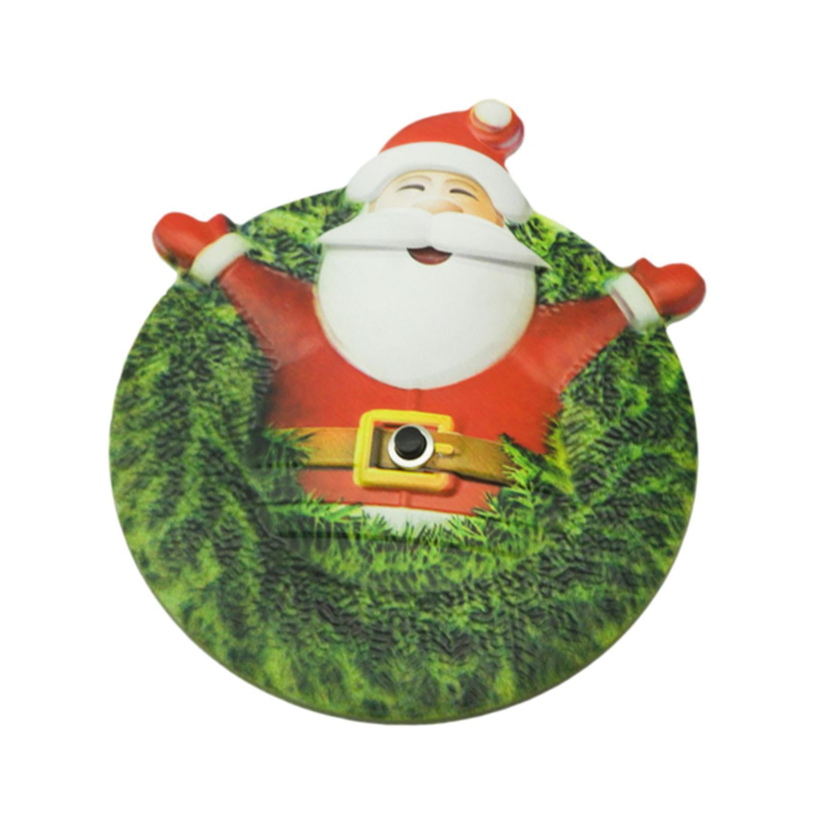 TISHITA Santa Claus Door Chime Easily Install Entry Chime Christmas Decoration Push Button Door Bell for Office Bedroom Gate