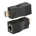 thumbnail image 3 of HD Multimedia Interface Extender Converter Repeater Over CAT5e CAT6 2x HD Multimedia Interface 30m RJ45 Network Cable Optimized Signal Transmission Lossless Zero Delay 30M Transmission Distance, 3 of 7