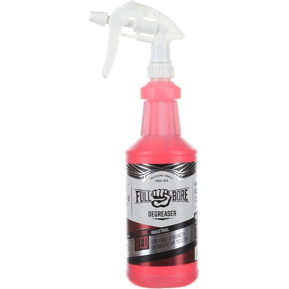 Full Bore Red Industrial Strength Degreaser, 32 oz - Can dilute up to 30:1