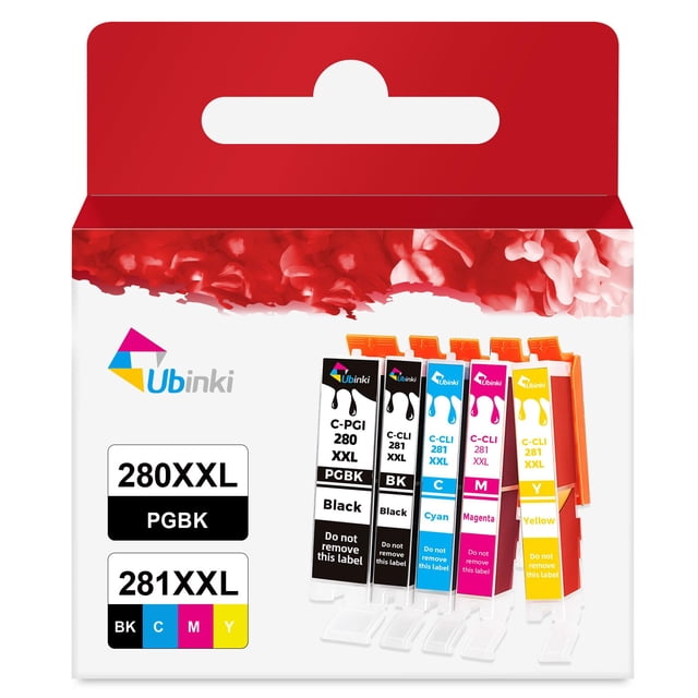 Cartuchos de tinta Ubinki 280XXL/281XXL para Canon TR8620a TR8620