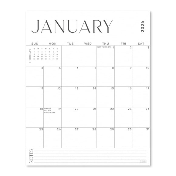 Calendario magnético para refrigerador Sweetzer & Orange 24 x 30,5 cm