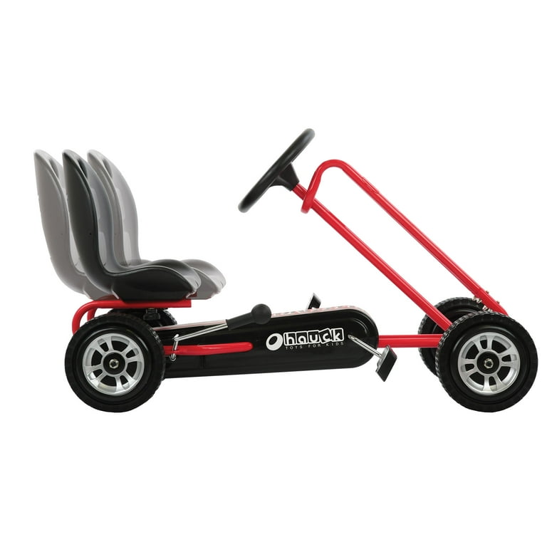 hauck Lightning Pedal Ride On Go Kart Toy for Boys and Girls