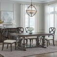 thumbnail image 3 of Liberty Furniture Provence Park 7 Piece Trestle Table Set - Brown, 3 of 8