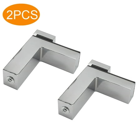 

CALIDAKA Zinc Alloy Wooden Glass Board Shelf Bracket Support 4 To 30mm Thickness F Type
