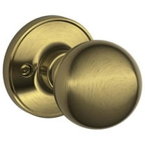 Dexter by Schlage J170CNA609 Corona Decorative Inactive Trim Knob, Antique Brass