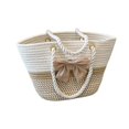 thumbnail image 4 of Bolso de mano Yuyangstore tejido bohemio caqui gran capacidad, 4 of 8