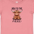 thumbnail image 4 of Inktastic New to the Herd Highland Cow Boys or Girls Baby T-Shirt, 4 of 5