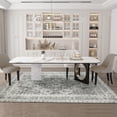thumbnail image 3 of BERTHMEER 5'x7' Persian Area Rugs for Living Room Gray Rugs Kitchen Bedroom Office Farmhouse Vintage Retro Distressed Oriental Rugs Machine Washable non-slip, 3 of 9