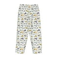 thumbnail image 3 of Lsque Transport 1 Print Women's Pajama Pants, Lounge Pant - Comfortable Home Wear,Elastic Waistband, Stylish Design-Medium, 3 of 9