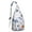 White-11, variant on Team Spirit Chest Bag - Durable Water-resistant Crossbody Pack for Soccer, Basketball & Volleyball