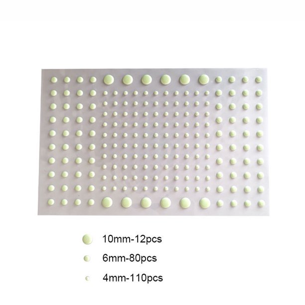 Pegatinas Que Brillan En La Oscuridad/Luna Tierra Estrellas Pegatina Luminosa/Puntos De Pared Decoración/Adhesivo Brillantes De Techo/PVC Para Habitación De Niños