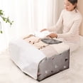 thumbnail image 2 of Heavy-Duty Waterproof Storage Bag - Extra-Large Moving Organizer with Reinforced Zippers for Bedding & Clothes, 2 of 6