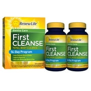 Renew Life 14 Day First Total Body Cleanse Capsules, 84 Ct