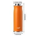 thumbnail image 2 of Clearance 316 Stainless Steel Insulated Flask With Steeping Feature Large Capacity Portable Outdoor Water Bottle For Men And Women Buy 2 get 10% off, 2 of 2