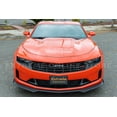 thumbnail image 2 of Extreme Online Store Replacement For 2016-Present Chevrolet Camaro SS Models | Second Generation Refresh Style ABS Plastic PRIMER BLACK Front Bumper Lower Lip Splitter Fascia Extension&nbsp;, 2 of 12