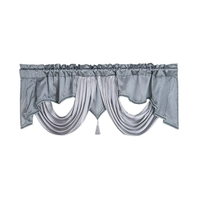 Small Curtain Rod,Short Curtain Rod Curtains Short Curtains Solid Color Curtains Curtains Household Curtains Small Curtains Through Rod Curtains Small Curtain Rods,Modern Curtain Rod