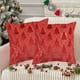 thumbnail image 4 of Funda de almohada navideña de 45 x 45 cm. Ideal para decoración navideña o de invierno. Ideal para sofás., 4 of 6