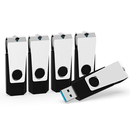 KOOTION 5Pack 16GB USB 3.0 Flash Drive Thumb Drives Memory Stick,