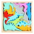 thumbnail image 1 of B Enlightenment Wooden Puzzle Toy Three Dimensional For Children Shape Recognition Educational Brain Training Fun Learning Game Timber Construction, 1 of 5