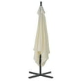 thumbnail image 6 of vidaXL Cantilever Garden Parasol Taupe Polyester, Steel Large, 6 of 27