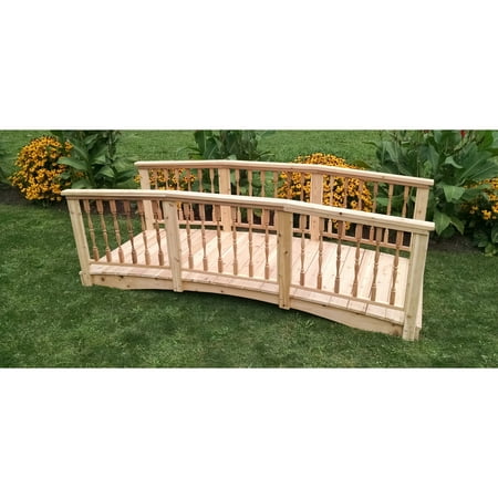 A and L Furniture Cedar Spindle Bridge