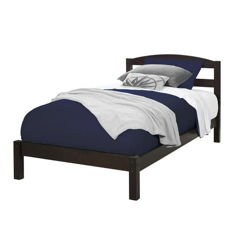 Better Homes & Gardens Leighton Twin Size Bed Frame for Bedroom  Espresso