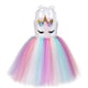 thumbnail image 1 of Viyorshop Disfraz de unicornio para niña, vestido de tutú de unicornio con luz LED arcoíri Viyor Shop Viyorshop, 1 of 2