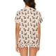 thumbnail image 2 of Conjunto de pijama corto para mujer con estampado de Scottish Terriers LKS3016, 2 of 4