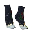 thumbnail image 4 of Bingfone Merry Christmas Elk Design Patterned Men'S Women'S Casual Cotton Socks, 4 of 9