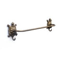 thumbnail image 2 of Handcrafted Model Ships TBTH-1001-AN 28 in. Antique Brass Turtle Bath Towel Holder, 2 of 2