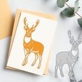 thumbnail image 6 of 1Set 2Pcs Realistic Forest Deer Cutting Dies Metal Deer Head Die Cuts Embossing Stencils Template for Paper Card Making Decoration DIY Scrapbooking Album Craft Decor, 6 of 7