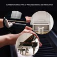 thumbnail image 4 of Touches de Piano Noires, Touche de Remplacement Robuste pour Réparation, 4 of 7